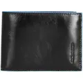 Produktbild: Piquadro Blue Square - Herrengeldbörse 4cc 12.5 cm (black)