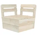 Produktbild: Modulares Palettensofa Eckteil Imprägniertes Fichtenholz