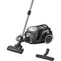 Produktbild: Bosch ProSilence BGS41SIL66 Beutelloser Staubsauger, 2.4 L, 600 W, 66 dB, EasyClean, Schwarz