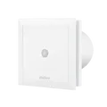 Produktbild: Helios 06174 MiniVent M1/100 P Kleinraumventilator Badlüfter mit Präsenzmelder, Rückluftsperrklappe und Nachlauf für Bad und WC