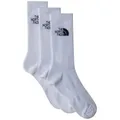 Produktbild: The North Face Sportsocken MULTI SPORT CUSH CREW SOCK 3P (3-Paar) mit gezielten Belüftungszonen, elastischer Materialmix weiß M (41/43)