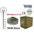 Produktbild: 2,2x32mm Ring blank 16° Coilnägel konisch für Coilnagler Prebena 3GP-CNW50 TJEP MX-50 19,2M P