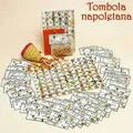 Produktbild: Trade Shop Traesio - Trade Shop - Neapolitanische Tombola Mit Klassischen Smorfia-karten, Weihnachten, Silvester, Zahlenspiel -