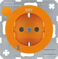 Produktbild: Berker SCHUKO-Steckdose or/gl 41102007 Steckdosen SCHUKO-Steckdose