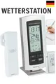 Produktbild: techno line Wetterstation WS 9140-IT mit Funkuhr und Innen- und Außentemperatura