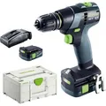 Produktbild: Festool Akku-Bohrschrauber TXS 12 2,5-Plus, 576873, 12V/2,5Ah, mit 2 Akkus, Ladegerät und Koffer