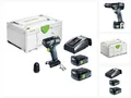 Produktbild: Festool TXS 12 2,5-Plus Akku Bohrschrauber 12 V 30 Nm 576873 + 2x 2,5 Ah + Lader