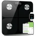 Produktbild: Körperfettwaage, Personenwaage Digital Waage 2025 Mit 26*26cm, Schwarz
