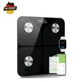 Produktbild: Körperfettwaage Digital 180kg Bluetooth App Körperfett BMI Wasser Muskelmasse