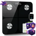 Produktbild: Körperfettwaage Digital Bluetooth 180kg Körperfett Muskelmasse BMI Wasser Waage