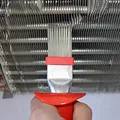 Produktbild: HVAC-Lamellenkamm zum Richten von Kondensatoren und Verdampferlamellen, Reinigungsbürste für Klimaanlagen-Kondensatorlamellen, Reinigungsbürste für Kühlschlangen für universelle Kühlung