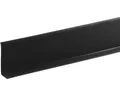 Produktbild: Sockelleiste KU006 schwarz selbstklebend 15 x 50 x 15000 mm