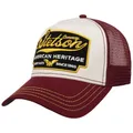 Produktbild: Stetson American Heritage Trucker Cap Herren Snapback mit Netzeinsatz Meshcap Sommer Winter Baseball Bordeaux One Size