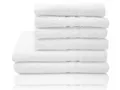Produktbild: ZOLLNER Handtuch Set, Walkfrottier (6-St), 100% Baumwolle, vom Hotelwäschespezialisten, mit Bordürenstreifen