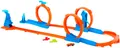 Produktbild: Hot Wheels Autorennbahn Track Creator Dreifacher Looping, inkl. 1 Spielzeugauto