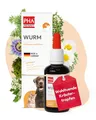Produktbild: PHA Wurm Tropfen für Hund & Katze - mit Kräutern, Wermut, Schafgabe & Thymian zur natürlichen Darm Unterstützung & Einer normalen Verdauung, 50 ml