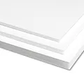 Produktbild: (7,81€/m²) Leichtschaum Foamboard Airplac Premier 50x70cm, 5mm, 25er, weiß