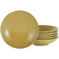 Produktbild: Creatable Suppentellerset, Currygelb, Keramik, 6-teilig, rund, Essen & Trinken, Geschirr, Teller, Suppenteller