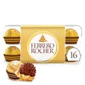 Produktbild: Ferrero Rocher – Knusprig-cremige Nuss-Pralinen-Spezialität – 1 Packungen à 16 Einzelpralinen