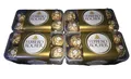 Produktbild: (35,63€/1kg) Ferrero Rocher 200g Box Praline Schokolade 4 Stück - (16x4 - 800g)