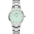 Produktbild: Daniel Wellington DW00100537 Damenuhr Iconic Link Mint 28mm 3ATM - Silber