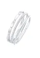 Produktbild: Elli Ring Damen Band Stacking Trio Basic Minimal Zeitlos Blogger in 925 Sterling Silber