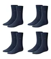 Produktbild: Tommy Hilfiger Herren Classic Business Socken 371111 4 Paar, Farbe:Blau, Größe:47-49, Artikel:Socken jeans 371111-356