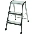 Produktbild: Zusammenklappbarer Aluminium-tritt Mit 3 Stufen Werka Pro