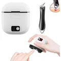 Produktbild: Leiser elektrischer Nagelknipser mit LED-Beleuchtung für sanfte Nagelpflege