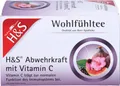 Produktbild: H&S Wohlfühltee Nr.68 Abwehrkraft mit Vitamin C, 20 St. Filterbeutel