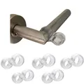 Produktbild: HOPS Türstopper klinke Türklinkenpuffer Türklinken stopper, 5er-10er-15er-20er Set, türgriff stopper, türgriff schutz, türstopper türklinke, türstopper griff, türklinkenpuffer transparent