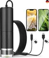 Produktbild: USB Mikroskop Handy, 1080P HD Kompatibel mit iOS,Android,Tablet,10 Bis 200X