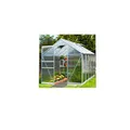 Produktbild: Apollo 3800 Alu-Gewächshaus HKP 6 mm Treibhaus 3,8 m² mit Fundament