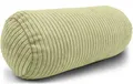 Produktbild: Amilian Nackenrolle mit Bezug 40x15 cm – Cord Kissen mit Füllung – Waschbar – Für Erwachsene & Kinder – Ideal für Nacken (Morgentau, 40 x 15 cm)