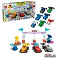 Produktbild: LEGO Duplo 10445 F1 Team Rennautos mit Rennfahrern 10445