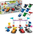 Produktbild: LEGO DUPLO 10445 F1 Team Rennautos mit Rennfahrern
