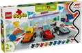 Produktbild: LEGO® DUPLO® F1® Team Rennautos mit Rennfahrern 70 Teile 10445