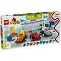 Produktbild: LEGO® DUPLO® Town 10445 F1® Team Rennautos mit Rennfahrern
