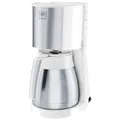 Produktbild: Melitta 1017-07 Enjoy Therm Kaffeefiltermaschine weiß/Edelstahl Tropfstopp