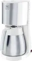 Produktbild: Melitta Filterkaffeemaschine 10 Tassen Weiß Thermokanne AromaSelector 1000W