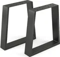 Produktbild: Tischbeine Vicco Schwarz 40.1 x 42 cm Trapezförmig, Model 34130