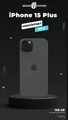 Produktbild: Apple iPhone 15 Plus - MU0Y3ZD/A - 128 GB - Black - Versiegelt & NEU