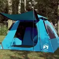 Produktbild: vidaXL Kuppel-Campingzelt 4 Personen Blau Quick Release