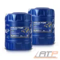 Produktbild: MANNOL 2x 20 L TRAKTOR SUPEROIL SAE 15W-40 MOTORÖL API SG/CD 7406
