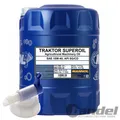 Produktbild: 20 LITER MANNOL MOTORÖL + HAHN TRAKTOR SUPEROIL SAE 15W-40 API API SG/CD