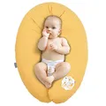 Produktbild: sei Design Stillkissen 170x30 cm ergonomisch | Schwangerschaftskissen Seitenschläferkissen Komfortkissen Erwachsene | Neugeborene Baby Kissen mit Bezug 100% Baumwolle