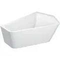 Produktbild: Duravit Paiova Fünfeck Badewanne, Ecke rechts, mit nahtloser Acrylverkleidung und Gestell, 1770x1300mm, weiß, 700395000000000