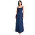 Produktbild: Vera Mont Abendkleid Damen mit Wasserfallausschnitt Glitzer blau|grau XS (32)