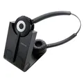 Produktbild: Jabra Pro 930 Duo UC DECT Kabelloses On-Ear Stereo Headset - Unified Communications Zertifiziert - mit Noise Cancelling - zur Verwendung mit Softphones in Europa - EU-Stecker, Schwarz