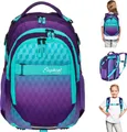 Produktbild: Schulrucksack Elephant Hero Signature Rucksack Mädchen Schultasche backpack 12868 Violet Cube (Lila-Türkis)